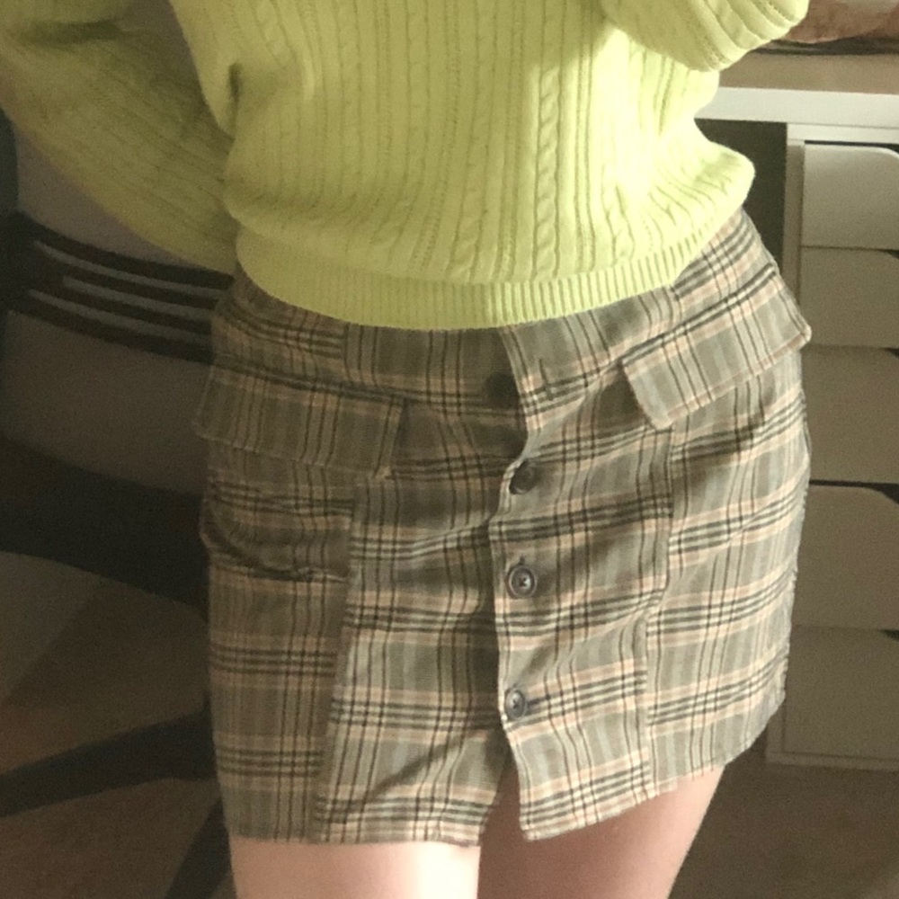Urban Outfitters Plaid Skirt